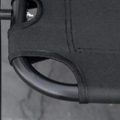 Outsunny Portable Folding Double Camping Chair Cup Holder, Loveseat For 2 Person, Outdoor Chair With Wood Armrest Beach Travel -Intex Tents Shop GUEST 087c656c 3c44 4685 b503 3692cc730248