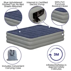 Flash Furniture 18 Inch Air Mattress With ETL Certified Internal Electric Pump And Carrying Case 20 Flash Furniture 18 Inch Air Mattress With ETL Certified Internal Electric Pump And Carrying Case -Intex Tents Shop GUEST 0efce970 04b3 4a98 a3d5 9e5b02c2f345