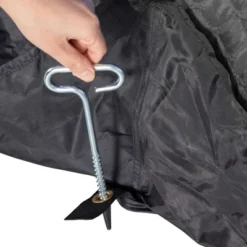 Outsunny 4 Person Insulated Ice Fishing Shelter 360-Degree View, Pop-Up Portable Ice Fishing Tent With Carry Bag, Two Doors And Anchors, Black -Intex Tents Shop GUEST 117614d3 a6f0 43fa 9fea fac3548e21e5