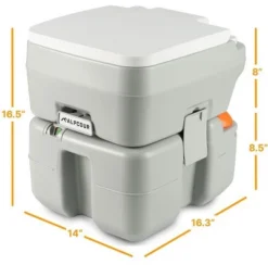Alpcour 5.3 Gallon Compact Portable Toilet – Indoor & Outdoor Commode With Piston Pump Flush And Washing Sprayer 15 Alpcour 5.3 Gallon Compact Portable Toilet – Indoor & Outdoor Commode With Piston Pump Flush And Washing Sprayer -Intex Tents Shop GUEST 168a81e9 3be8 4770 a4af 08af402307fe