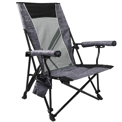 Kijaro Dual Lock Low Profile Hard Arm Chair - Hallett Peak Gray 3 Kijaro Dual Lock Low Profile Hard Arm Chair - Hallett Peak Gray