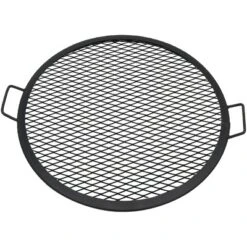 Sunnydaze Decor Sunnydaze Outdoor Camping Or Backyard Heavy-Duty Steel Round X-Marks Fire Pit Cooking Grilling Grate -Intex Tents Shop GUEST 21442874 50d1 4132 995f 264a26abf3a9
