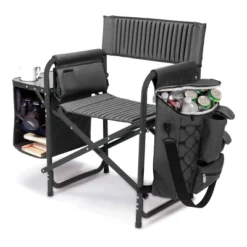 Picnic Time Fusion Chair - Black -Intex Tents Shop GUEST 27054090 f1ce 4698 ba01 4749a5351187