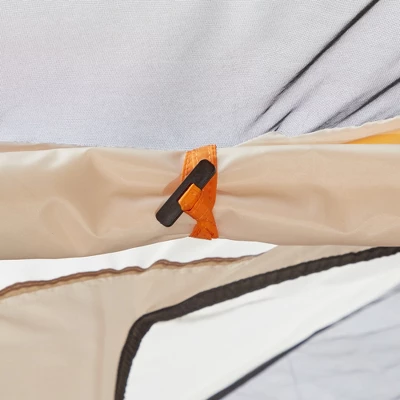 Tahoe Gear Olympia 10 Person 3 Season Outdoor Hiking Family Backpack Camping Tent, Green And Orange 6 Tahoe Gear Olympia 10 Person 3 Season Outdoor Hiking Family Backpack Camping Tent, Green And Orange - Image 4