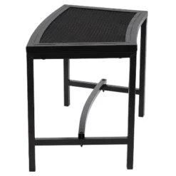Sunnydaze Decor Sunnydaze Outdoor Lightweight And Portable Metal Patio Side End Table Or Backless Bench Seat With Mesh Top - 23" -Intex Tents Shop GUEST 2848d7c9 8852 48ab 959c 671d91e176db
