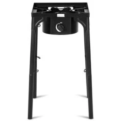 Costway Portable Propane 100000BTU Single Burner Outdoor Camp Stove W Adjustable Legs -Intex Tents Shop GUEST 2bde1d45 ebf8 456d 9214 9cff5f2b98ce