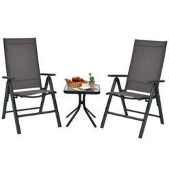 Tangkula 2 Pack Folding Dining Chairs Adjustable Reclining Back Chairs Suitable For Outdoor & Indoor Gray 12 Tangkula 2 Pack Folding Dining Chairs Adjustable Reclining Back Chairs Suitable For Outdoor & Indoor Gray -Intex Tents Shop GUEST 2d60b5d8 96cd 40d3 ba07 421bcf045bed