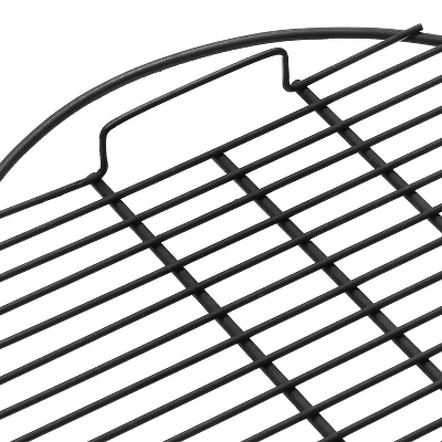 Sunnydaze Decor Sunnydaze Outdoor Camping Or Backyard Heavy-Duty Steel Round Fire Pit Cooking Rack Grill Grate - 40" 3 Sunnydaze Decor Sunnydaze Outdoor Camping Or Backyard Heavy-Duty Steel Round Fire Pit Cooking Rack Grill Grate - 40"