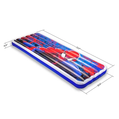 Living IQ Inflatable Jr Twin Portable Small Travel Size Kids Toddler Sleeping Air Bed Mattress, Marvel Spiderman 5 Living IQ Inflatable Jr Twin Portable Small Travel Size Kids Toddler Sleeping Air Bed Mattress, Marvel Spiderman - Image 3