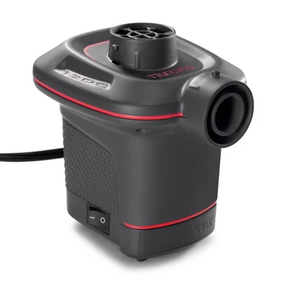 Intex Empire Inflatable Lounge Chair, Green & Intex 12V Corded Electric Air Pump 5 Intex Empire Inflatable Lounge Chair, Green & Intex 12V Corded Electric Air Pump - Image 3