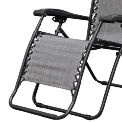 Caravan Canopy Infinity Zero Gravity Steel Frame Patio Deck Chair, Grey (Pair) -Intex Tents Shop GUEST 3d8fad22 e260 4874 8ab9 0746dc9b4785