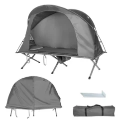 Costway 1-Person Outdoor Camping Tent Cot Elevated Compact Tent Set W/ External Cover 23 Costway 1-Person Outdoor Camping Tent Cot Elevated Compact Tent Set W/ External Cover -Intex Tents Shop GUEST 3e1fd83a 42ef 496d af17 eb754f567166