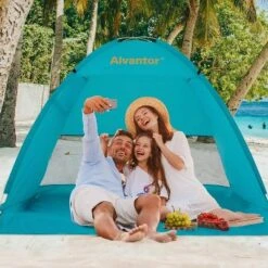 Alvantor Outdoor Instant Pop Up Sun Shade Canopy 2 People Beach Shelter Tent Turquoise -Intex Tents Shop GUEST 3e784794 223d 4c78 9b5a efc3d5a88f11