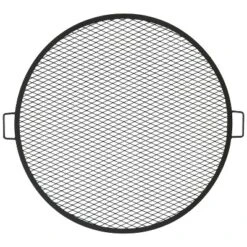 Sunnydaze Decor Sunnydaze Outdoor Camping Or Backyard Heavy-Duty Steel Round X-Marks Fire Pit Cooking Grilling Grate -Intex Tents Shop GUEST 4225bd61 2298 4b74 b203 9d394fd8df67