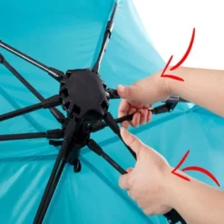 Alvantor Outdoor Automatic Pop-Up Sun Shade Canopy 3 People Beach Shelter Tent Turquoise 16 Alvantor Outdoor Automatic Pop-Up Sun Shade Canopy 3 People Beach Shelter Tent Turquoise -Intex Tents Shop GUEST 4613336a caf6 4ddf 8f59 1df6f726d4b8