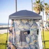 Lightspeed Outdoors Privacy Tent Rainfly, Outside Canopy, Grey