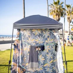 Lightspeed Outdoors Privacy Tent Rainfly, Outside Canopy, Grey