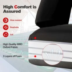 Costway Stadium Seat For Bleachers With Back Support 6 Reclining Positions Padded Cushion -Intex Tents Shop GUEST 55a97c2b 8bcd 4a28 ad7a 5539daa8b484