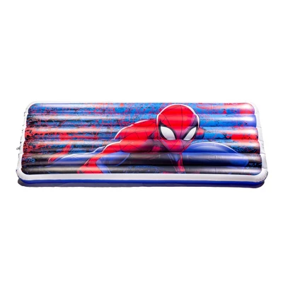 Living IQ Inflatable Jr Twin Portable Small Travel Size Kids Toddler Sleeping Air Bed Mattress, Marvel Spiderman 4 Living IQ Inflatable Jr Twin Portable Small Travel Size Kids Toddler Sleeping Air Bed Mattress, Marvel Spiderman - Image 2