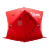 Eskimo QuickFish 3 Portable 3-Person Spacious Pop Up Ice Fishing Shanty Shack Hub Tent With Ice Anchors And Backpack Storage Bag, Red (2 Pack) -Intex Tents Shop GUEST 678044e5 0655 452a a104 446bd0aa4dc9