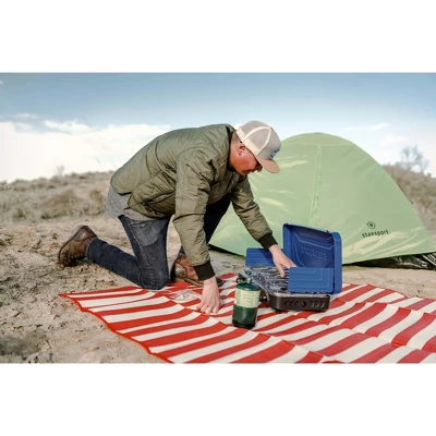 Stansport Triple Burner Propane Stove Blue 15 Stansport Triple Burner Propane Stove Blue - Image 13