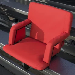 Emma And Oliver Extra Wide Portable Stadium Chair With Reclining Padded Back & Seat, Lightweight Metal Frame With Armrests & Backpack Straps -Intex Tents Shop GUEST 780d2e66 b5f8 43d7 8bfd 75cc6141d093