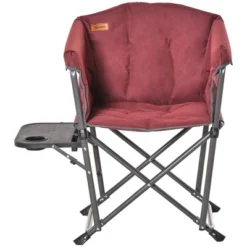 Outsunny Outdoor Director Chair, Folding Camping Chair With Thick Padded, Side Table And Heavy Duty Frame For Camping, Picnic, Beach, Hiking, Travel -Intex Tents Shop GUEST 7cd0375e 38aa 4848 bb38 281449adfbf7