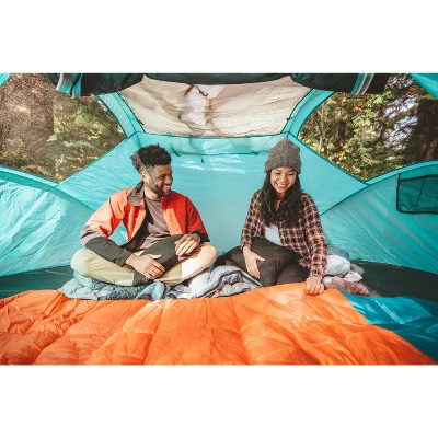 Coleman Pop Up 4 Person Scuba Camping Tent - Blue 8 Coleman Pop Up 4 Person Scuba Camping Tent - Blue - Image 6