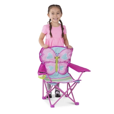 Melissa & Doug Sunny Patch Cutie Pie Butterfly Folding Lawn And Camping Chair 5 Melissa & Doug Sunny Patch Cutie Pie Butterfly Folding Lawn And Camping Chair - Image 3