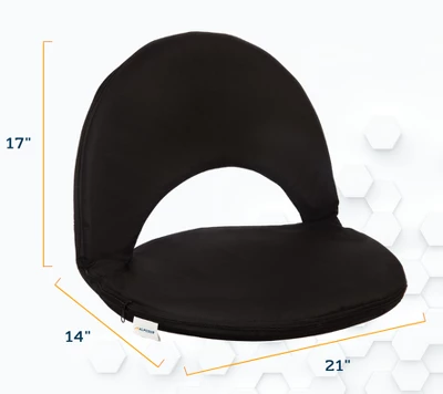 Alpcour Reclining Stadium Seat - Waterproof, 6-Position Comfort For Outdoor Use 3 Alpcour Reclining Stadium Seat - Waterproof, 6-Position Comfort For Outdoor Use