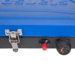 Stansport Double Burner Stove Piezo Ignition With Drip Pan Blue -Intex Tents Shop GUEST 8862c67d 807a 400f bbb7 45399c776cdf