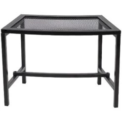 Sunnydaze Decor Sunnydaze Outdoor Lightweight And Portable Metal Patio Side End Table Or Backless Bench Seat With Mesh Top - 23" -Intex Tents Shop GUEST 8b57fb2c 28a6 400b 8a07 bcc9b97a0952