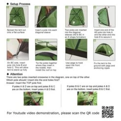 Night Cat Easy Setup Lightweight Waterproof And Windproof Backpacking Tent With Ventilated Design And Carry Bag, 7 X 4 Ft, Single Person, Army Green 9 Night Cat Easy Setup Lightweight Waterproof And Windproof Backpacking Tent With Ventilated Design And Carry Bag, 7 X 4 Ft, Single Person, Army Green -Intex Tents Shop GUEST 8da778f2 46d3 4852 8a11 4d75c3223520