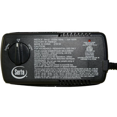 Serta Never Flat Fabric Series Raised With Internal Pump And Plush Air Mattress- 18" Queen (Beige) 5 Serta Never Flat Fabric Series Raised With Internal Pump And Plush Air Mattress- 18" Queen (Beige) - Image 3