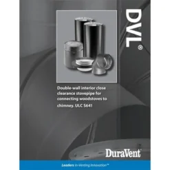 DuraVent 6DVL-E45 DVL Galvanized Steel/Stainless Steel Double Wall Wood Burning Stove 45 Degree Elbow Connector, 6 Inch Diameter -Intex Tents Shop GUEST 922282e7 8cc5 4385 93f9 329400e194dd