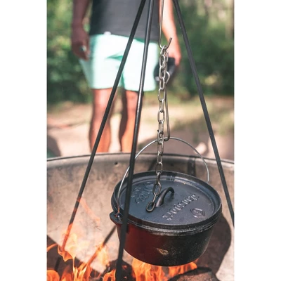 Stansport Steel Camp Fire Tripod With S Hook 11 Stansport Steel Camp Fire Tripod With S Hook - Image 9