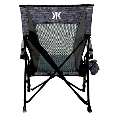 Kijaro Dual Lock Low Profile Hard Arm Chair - Hallett Peak Gray 4 Kijaro Dual Lock Low Profile Hard Arm Chair - Hallett Peak Gray - Image 2