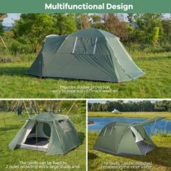 Costway 4-6 Person Camping Tent Waterproof Family Large Double-Layer Tents W/Front Porch 14 Costway 4-6 Person Camping Tent Waterproof Family Large Double-Layer Tents W/Front Porch -Intex Tents Shop GUEST a16d4a40 676c 4871 9c6e 7b226b6757c6