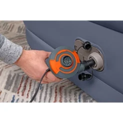 Bestway Tritech 20 Inch Thick Durable Comfortable Air Mattress With Ultra-Fresh Antimicrobial Coating & Built-in AC Pump For 4 Minute Inflation, Queen -Intex Tents Shop GUEST a4301504 9f93 49f2 8b80 85befcf389a8