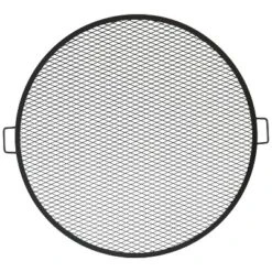 Sunnydaze Decor Sunnydaze Outdoor Camping Or Backyard Heavy-Duty Steel Round X-Marks Fire Pit Cooking Grilling Grate -Intex Tents Shop GUEST a59ca238 0d6a 4d85 82f1 db18ddf4fa0d