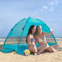 Alvantor Outdoor Instant Pop Up Sun Shade Canopy 2 People Beach Shelter Tent Turquoise -Intex Tents Shop GUEST a64b283a 013c 4758 9a72 37f9fcb5563a