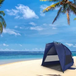 Leisure Sports Pop-up Beach Tent With Carrying Bag - Blue -Intex Tents Shop GUEST adc7c898 ada7 488d 8abf 89c32866cf76