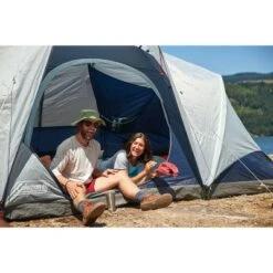 Coleman Skydome 8-Person Lighted Camping Tent - XL -Intex Tents Shop GUEST b3e668be 72e2 4642 8567 68da3aafbed2