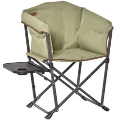Outsunny Outdoor Director Chair, Folding Camping Chair With Thick Padded, Side Table And Heavy Duty Frame For Camping, Picnic, Beach, Hiking, Travel -Intex Tents Shop GUEST b681c5d9 3946 4157 8169 d259debdbcea