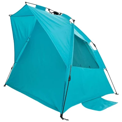 Alvantor Outdoor Automatic Pop-Up Sun Shade Canopy 3 People Beach Shelter Tent Turquoise 8 Alvantor Outdoor Automatic Pop-Up Sun Shade Canopy 3 People Beach Shelter Tent Turquoise - Image 6
