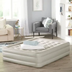 Insta-Bed 18 Inch Queen Sized Inflatable Airbed Mattress With Internal AC Pump -Intex Tents Shop GUEST c2c9a3e4 d5d1 4f55 a2a4 e5d07f5cbaa8