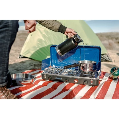 Stansport Triple Burner Propane Stove Blue 10 Stansport Triple Burner Propane Stove Blue - Image 8