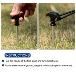 Unique Bargains Galvanized Screw Heavy Ground Pegs For Canopy Tarp -Intex Tents Shop GUEST cad10a29 ad57 44ee bb3e 1de33be51c56