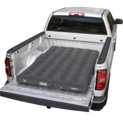 Rightline Gear Full Size Truck Bed Air Mattress With Electrical Pump - Gray