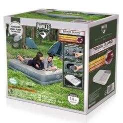 Bestway AlwayzAire 14" Inflatable Air Mattress 2 Person Queen-Sized Indoor Bed With Rechargeable USB Electric Built-In Pump, Gray 9 Bestway AlwayzAire 14" Inflatable Air Mattress 2 Person Queen-Sized Indoor Bed With Rechargeable USB Electric Built-In Pump, Gray -Intex Tents Shop GUEST d113dd70 ec46 41f1 b861 7cb71d437a86